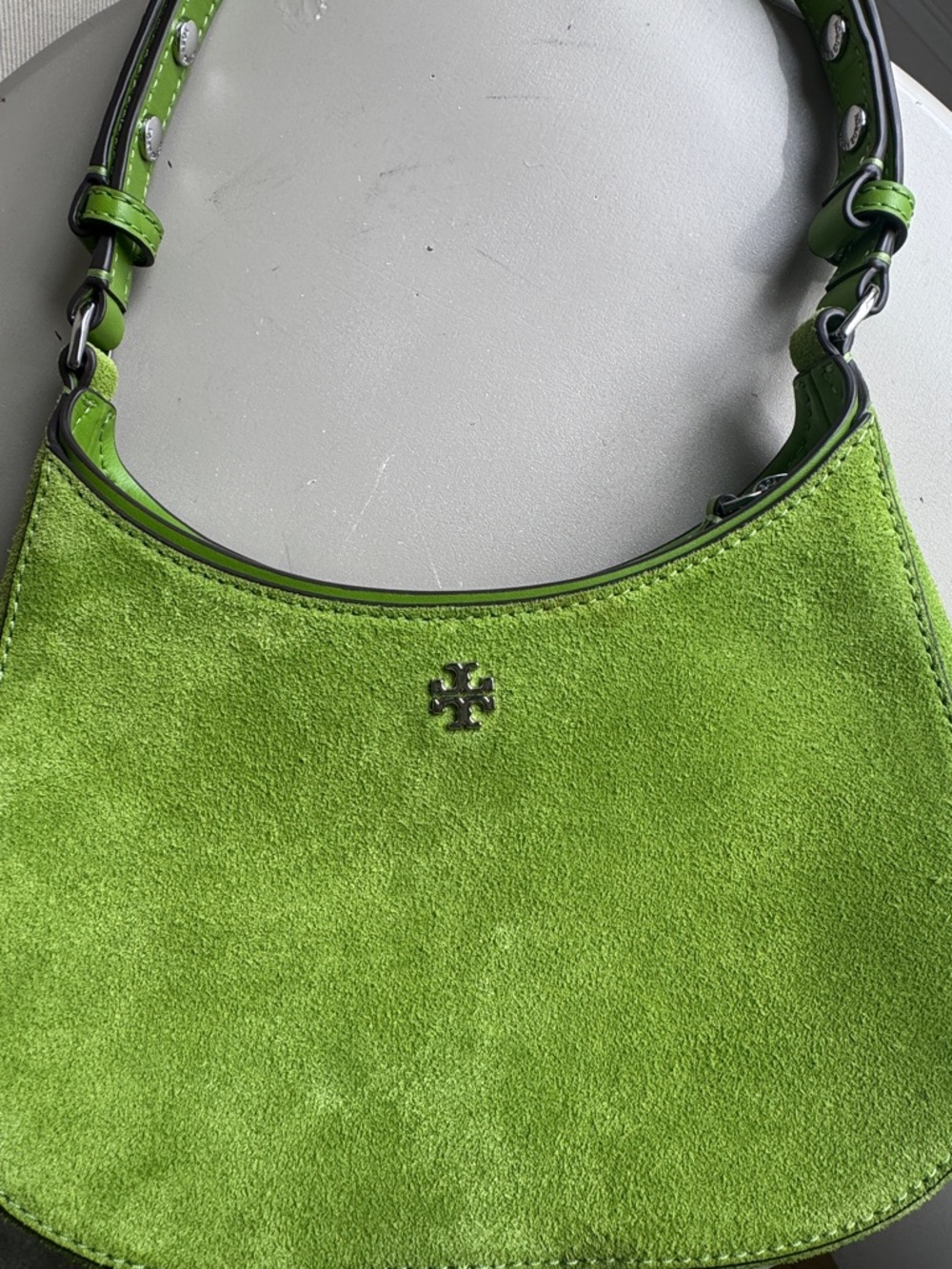 Tory Burch Grass Green Shoulder Bag